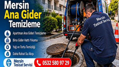 Mersin ana gider temizleme