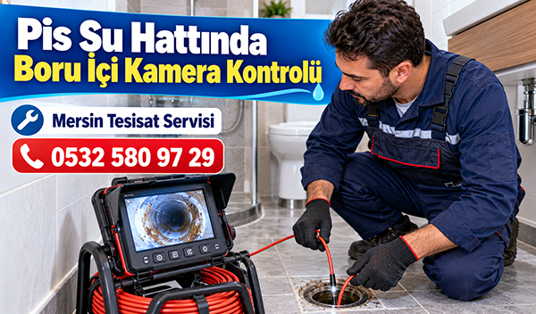 Pis Su Hattında Boru İçi Kamera Kontrolü