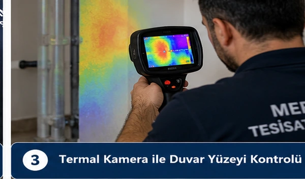 Termal Kamera ile Duvar Yüzeyi Kontrolü